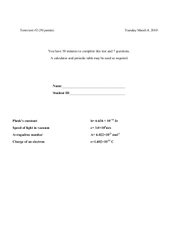 Midterm 2 answer key