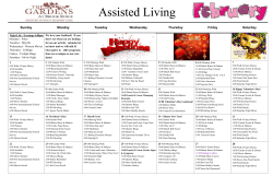 Assisted Living - Sunshine Retirement Living