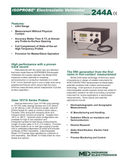 ISOPROBE&reg; Electrostatic Voltmeter