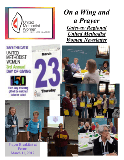 March 2017 - Missouri Annual Conference