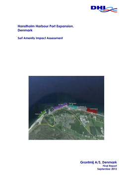 Hanstholm Harbour Port Expansion, Denmark