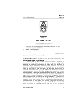 Enclosure Act 1782