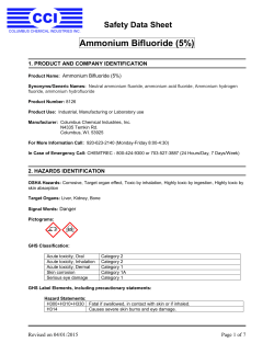 Ammonium Bifluoride (5%)