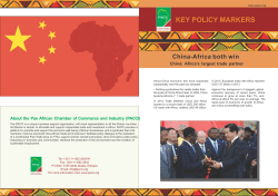 KEY POLICY MARKERS - Ghana Chamber of Commerce