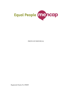 INDIVIDUAL BUDGET SUPPORT CONTRACTNov 16 update