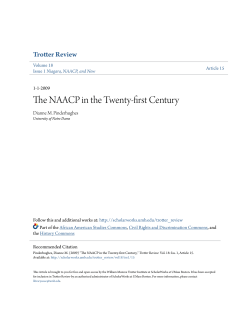 The NAACP in the Twenty-first Century