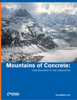 Mountains of Concrete: Dam Building in the Himalayas