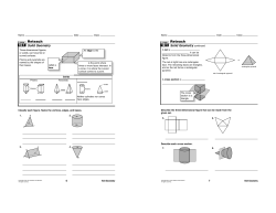 Reteach 10-1 Reteach 10-1