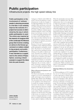 Public participation - Wageningen UR E-depot