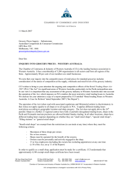 Retail Trading Hours Act 1987