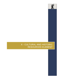 Cultural and Historic Resources