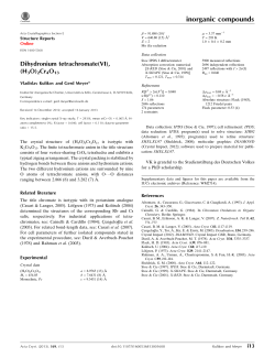 Dihydronium tetrachromate(VI), (H3O)2Cr4O13