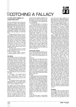 scotching a fallacy - Centre for Crime and Justice Studies