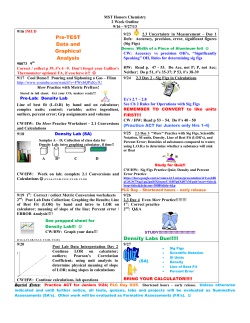 Advanced Chemistry