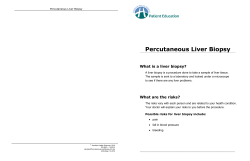 Percutaneous Liver Biopsy - Hamilton Health Sciences