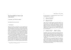 The French Reflexive Passive and Anticausative