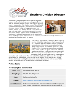 Elections Division Director