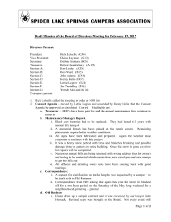 2017 February Meeting Minutes