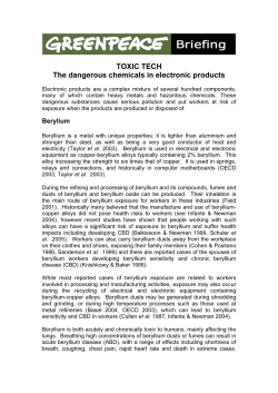 TOXIC TECH The dangerous chemicals in electronic