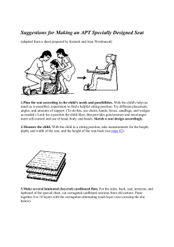 Suggestions for Making an APT Specially