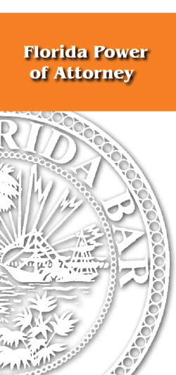 Florida Power of Attorney