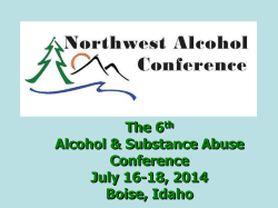 MLDA-21 laws - Northwest Alcohol Conference