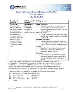 EE.RL.8.4 Determine connotative meanings of words and phrases in