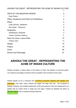 6. Art of Mauryan period