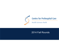 2014 Fall Rounds