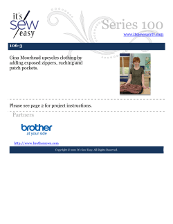 Gina Moorhead uses ruching, exposed zippers, and