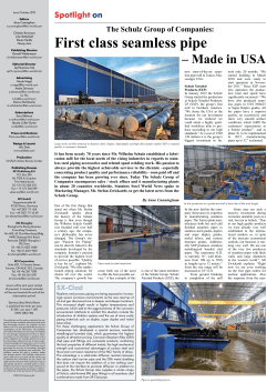 First class seamless pipe