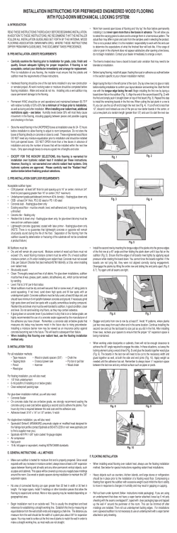 Installation Instructions