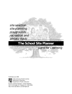 The School Site Planner