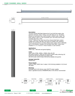Pure CHANNeL WALL WAsH