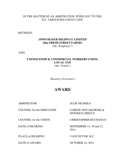 15930 FRASER HIGHWAY LIMITED