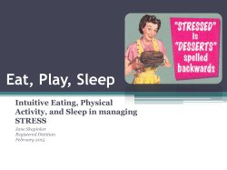 Eat, Sleep, Play