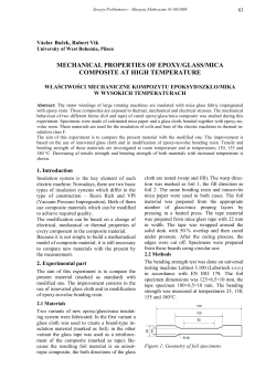mechanical properties of epoxy/glass/mica composite at