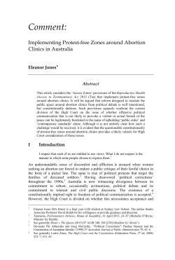 Comment - AustLII
