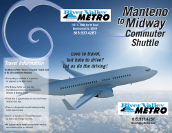 Manteno Midway - River Valley Metro