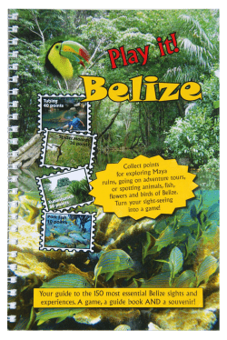 Read Excerpts - Play It Belize