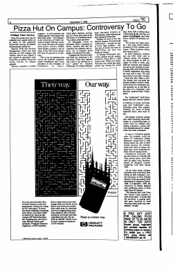 Pizza Hut On Campus: Controversy To Go