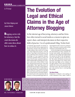 The Evolution of Legal and Ethical Claims in the