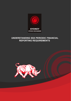 Understanding SSX Periodic Financial Reporting Requirements
