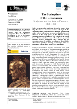 The Springtime of the Renaissance