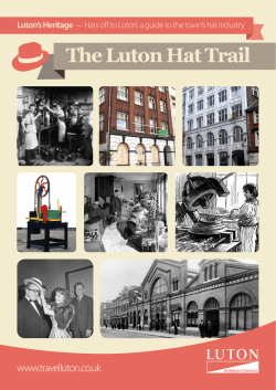 The Luton Hat Trail - Luton Borough Council