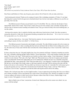Read - Trinity Lutheran Church