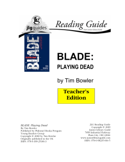 blade - Junior Library Guild