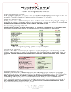 Health Care Spending Account