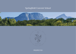 Pdf - Springfield Convent