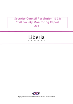 Liberia - PeaceWomen